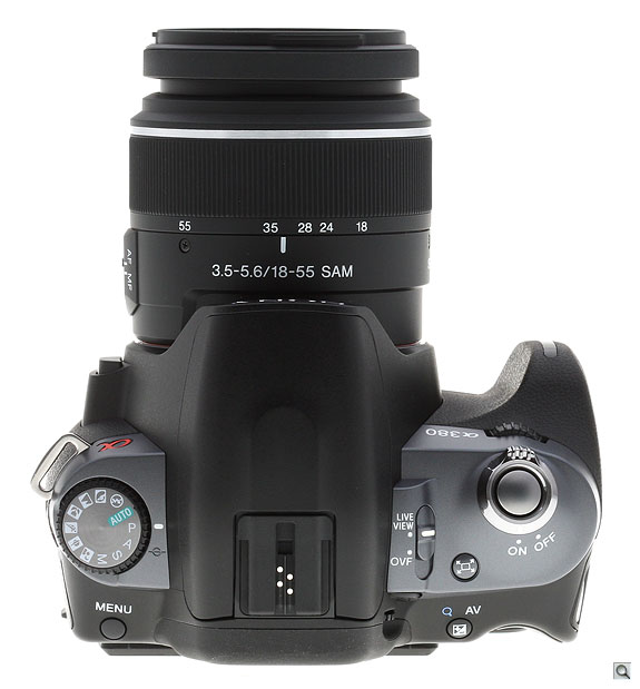 Sony Alpha DSLR-A380 Overview image 7