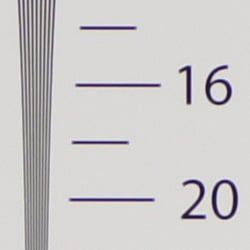 Strong detail to 1,800 lines horizontal Camera JPEG