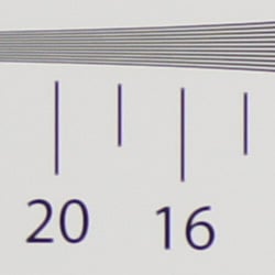Strong detail to 1,700 lines vertical Camera JPEG
