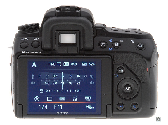 Sony Alpha DSLR-A500 Overview image 3