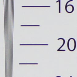 Strong detail to 2,000 lines horizontal Camera JPEG