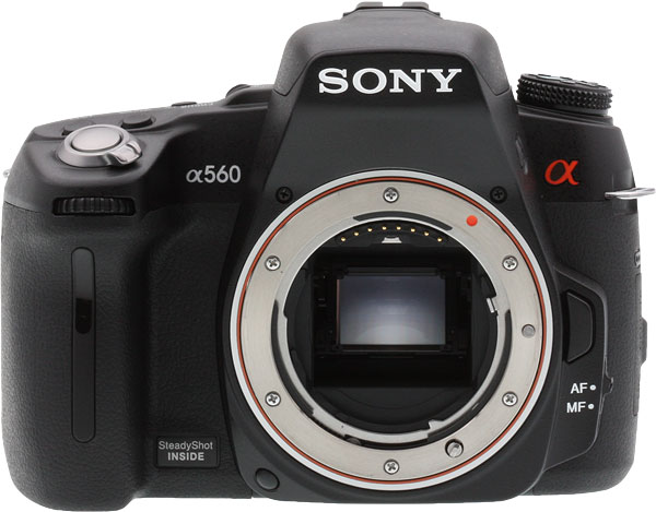 Sony Alpha DSLR-A560 Design image 1