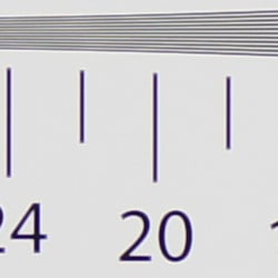 Strong detail to 1,950 lines vertical Camera JPEG