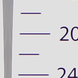 Strong detail to 2,100 lines horizontal Camera JPEG
