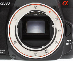 Sony Alpha DSLR-A580 Optics image 1