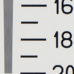 Strong detail to ~1,850 lines horizontal, ACR processed ARW (RAW)