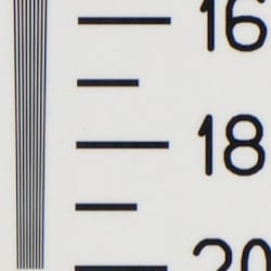 Strong detail to ~1,850 lines horizontal, ACR processed ARW (RAW)