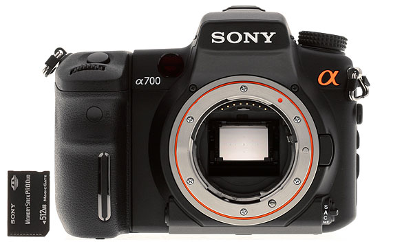 Sony Alpha DSLR-A700 Design image 1