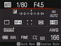Sony Alpha DSLR-A700 Operation image 1