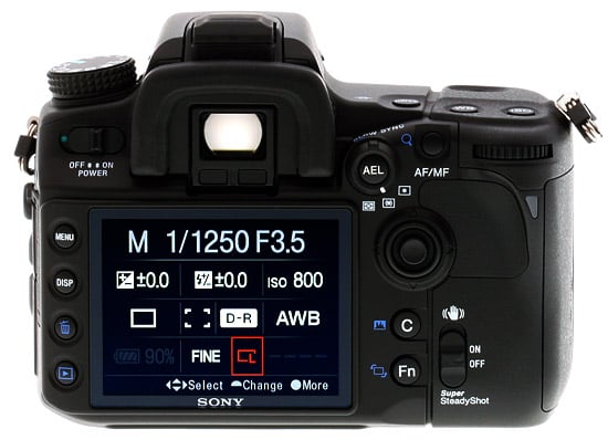 Sony Alpha DSLR-A700 Overview image 3