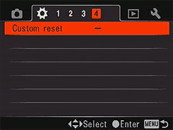 Sony Alpha DSLR-A700 Menus image 22