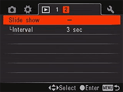 Sony Alpha DSLR-A700 Menus image 18