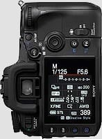 LCD Tricks. The Sony A100 had a position sensor in it, so it could reorient the