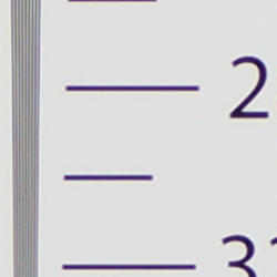 Strong detail to ~2,850 lines horizontal Camera JPEG