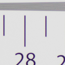 Strong detail to ~2,800 lines vertical ACR converted RAW