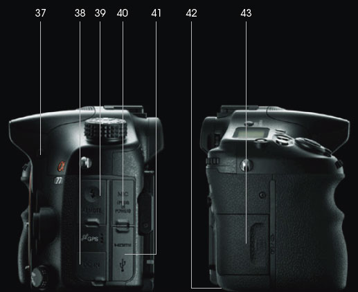Sony Alpha SLT-A77 Design image 4