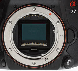 Sony Alpha SLT-A77 Optics image 1