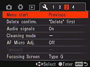 Sony Alpha DSLR-A850 Shooting Modes image 20