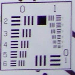 Wide: Soft in the right corners (lower right).