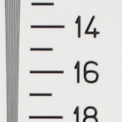 Strong detail to 1,400 lines horizontal