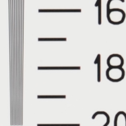 Strong detail to 1,700 lines horizontal
