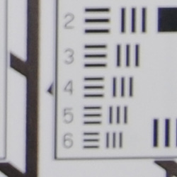 Wide: Moderately soft the corners (lower right).