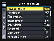 D300 Menus image 2
