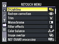 D300S Menus image 6