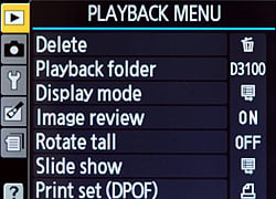 D3100 Menus image 15