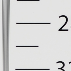 Strong detail to ~2,900 lines horizontal Camera JPEG