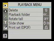 D40X Menus image 14