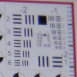 Wide: Soft in the corners (upper right).