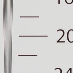 Strong detail to ~1,900 lines horizontal Camera JPEG