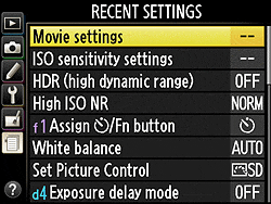 D5100 Menus image 30