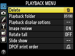 D5100 Menus image 15