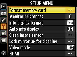 D5100 Menus image 25