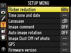 D5100 Menus image 26