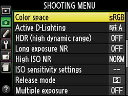D5100 Menus image 17