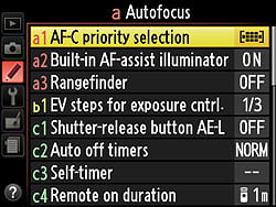 D5100 Menus image 19