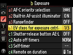 D5100 Menus image 20