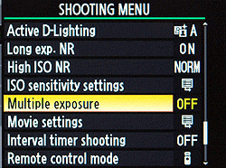 D7000 Exposure image 18