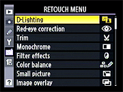 D90 Menus image 17