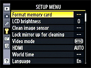D90 Menus image 16