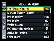 D90 Menus image 14