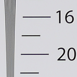 Strong detail to ~1,750 lines horizontal Camera JPEG