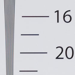Strong detail to ~1,800 lines horizontal ACR processed RW2