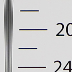 Strong detail to 2,000 lines horizontal In-Camera JPEG