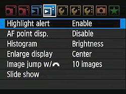 Canon EOS-1D Mark IV Menus image 6