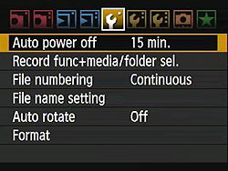 Canon EOS-1D Mark IV Menus image 7