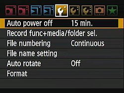 Canon EOS-1D Mark IV Menus image 7